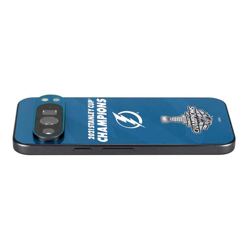 NHL 2021 Stanley Cup Champions Tampa Bay Lightning Pixel 9 Pro XL Skin